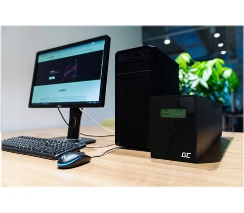 Green Cell Microsine LCD 1000VA UPS08