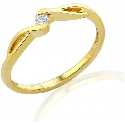 Gems zásnubní prsten Brise žluté zlato s briliantem 585 38 1 0698.0Z00.0.51.HSI.000