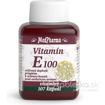 MedPharma Vitamin E 100 tob.107