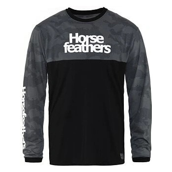 Horsefeathers Fury LS Digital White