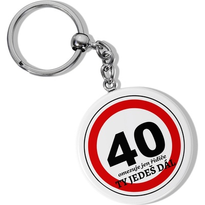 Klíčenka s otvírákem - 40 - Ty jedeš dál