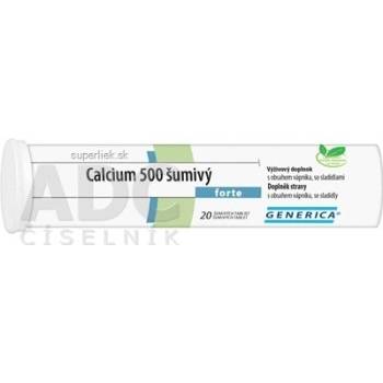 Generica Calcium 500 effervescent forte eff. 20 tabliet