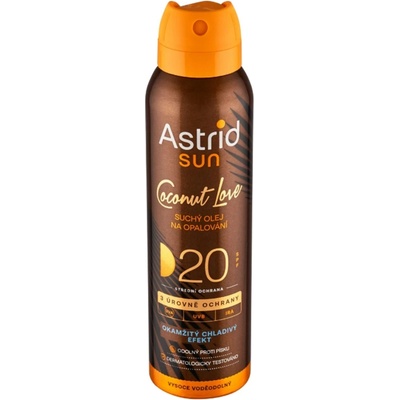Astrid Sun suchý olej na opalování easy spray SPF20 150 ml