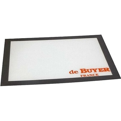 Pečící podložka de Buyer, 4931.40N, skleněná vlákna potažená silikonem, multifunkční, nepřilnavá, pro intenzivní použití, 40 x 30 cm