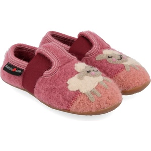 Haflinger Детски пантофи Haflinger Kid's Everest Schnucki Slippers - Heather Rose - размер 30 (EU) (702-6026-0218)