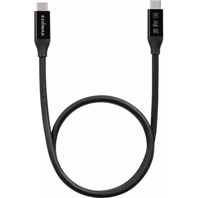 Edimax UC4-0050TB USB USB 4.0, Thunderbolt™ 3 USB-C ® zástrčka, 0,5m, černý