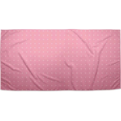 Sablio Uterák Bílé čárky na růžové 50 x 100 cm