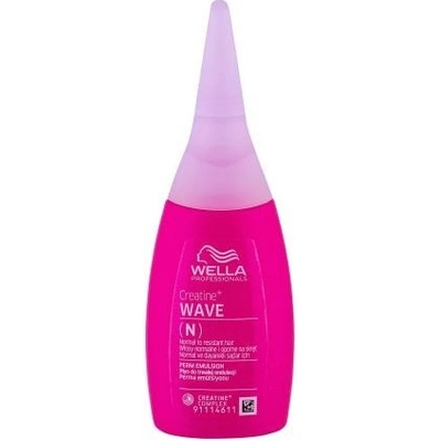 Wella Professionals Creatine+ Wave N trvalá ondulace pro mírné zvlnění nebarvených vlasů 75 ml
