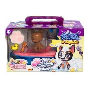 EPEE Dirty in the bath doggy Boston white-yellow 5el