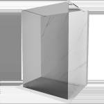 Mexen Kioto свободностояща душ стена 110 x 200 cm, графит 8 mm, хром - 800-110-002-01-40 (800-110-002-01-40)