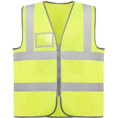 Roly Polux Unisex reflexná vesta CC9311 Fluor Yellow 221