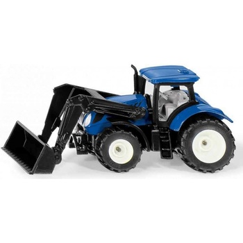 Siku Blister Traktor New Holland s p ným nakladačom červená 1:87