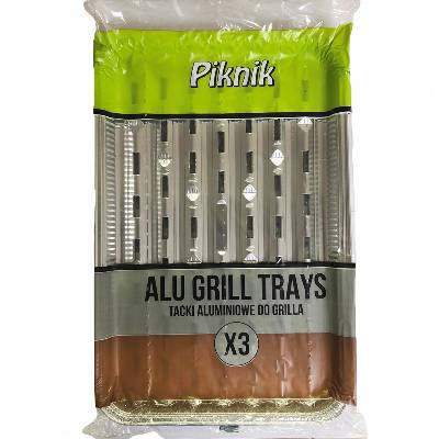 PIKNIK Grilovacie tácky 3ks