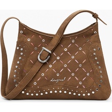Desigual štýlová dámska kabelka 30.0X20.0X4.0cm Hnedá