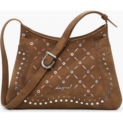 Desigual štýlová dámska kabelka 30.0X20.0X4.0cm Hnedá