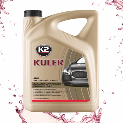 K2 KULER -35 °C ČERVENÁ 5 l | Zboží Auto