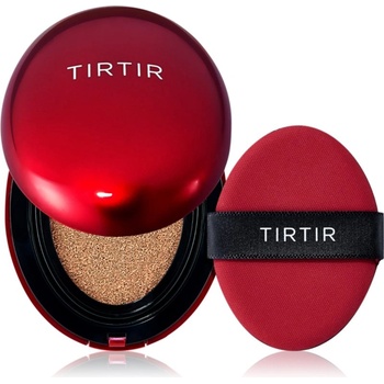 TIRTIR Mask Fit Red Cushion Mini дълготраен грим в гъбичка цвят 24N Latte 4.5 гр