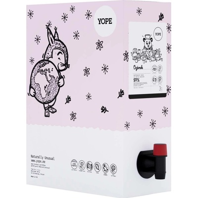 Yope Přírodní prostředek na mytí nádobí Refill Okurka 3 l