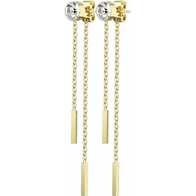 Glory dámske náušnice z chirurgickej ocele Lena zlaté SE3448-GD