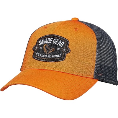 Savage Gear Badge Trucker Cap Orange