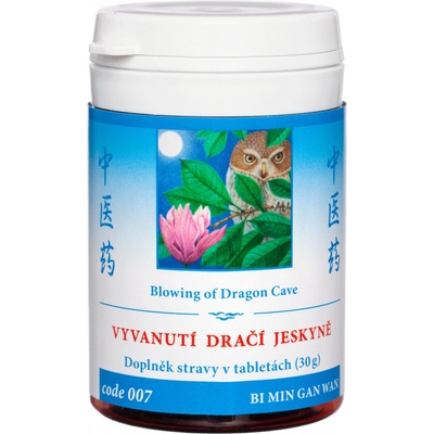 TCM Herbs Vyvanutie dračej jaskyne 100 tabliet