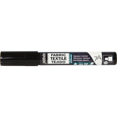 Pébéo 7A Markers Opaque fix na textil 4 mm 14 black