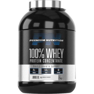 Premium Nutrition 100% Whey Protein Concentrate [2000 грама] Ванилия