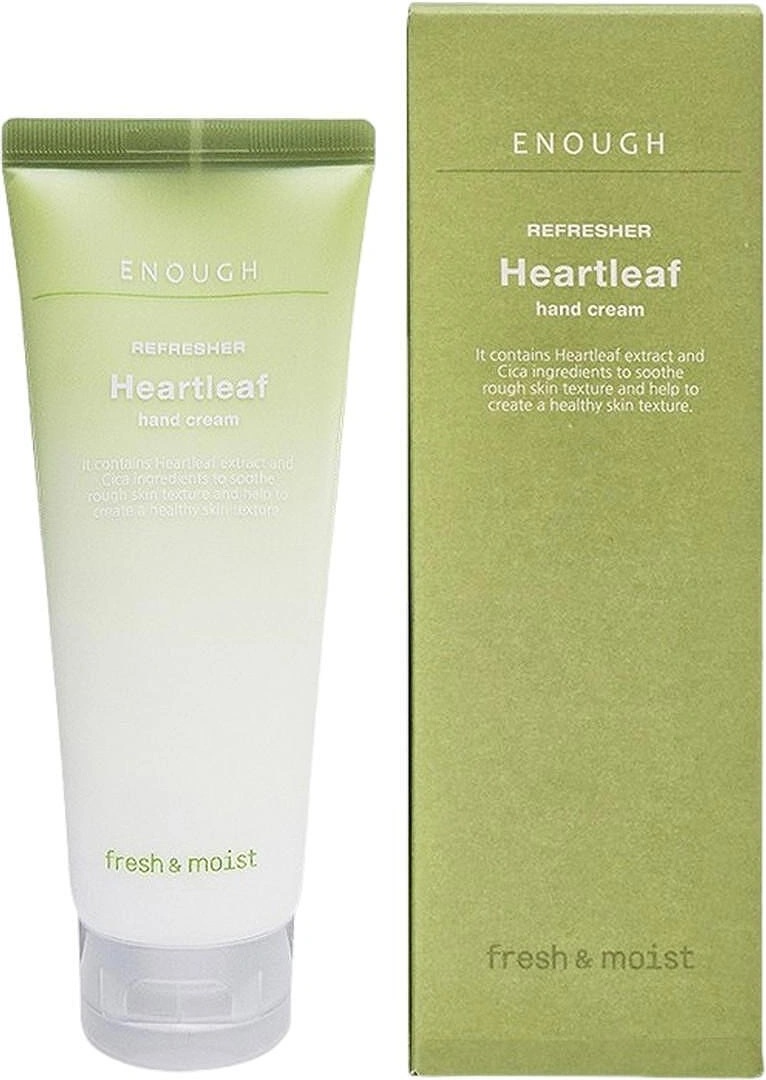 Enough Крем за ръце с центела и екстракт от хутуния 100 мл. ENOUGH Refresher Heartleaf Hand Cream