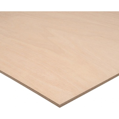 Překližka, buk, 1200 × 600 × 8 mm, BB/CP 03101/0080