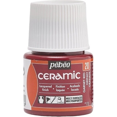 Pébéo Ceramic Боя за керамика Grenat 45 ml 1 бр (025-020)