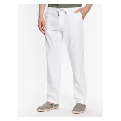 INDICODE Текстилни панталони Clio 60-301 Бял Regular Fit (Clio 60-301)