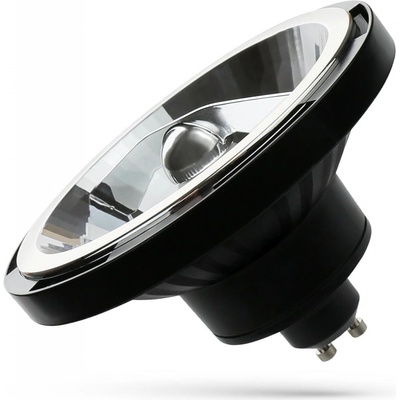 Spectrumled LED AR111 GU10 230V 12W SMD 45DEG Teplá bílá Černá