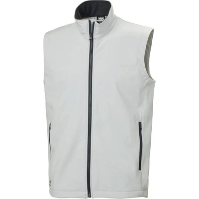 Helly Hansen MANCHESTER 74086 / Мъжка 3-слойна софтшел жилетка - сива мъгла S (594086x4501)