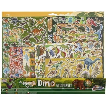 Mega set samolepek Dino