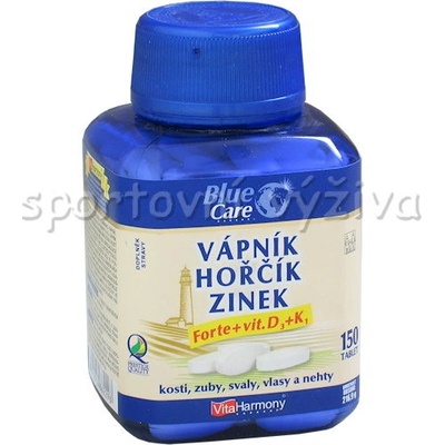 VitaHarmony Vápník Hořčík a Zinok 150 tabliet