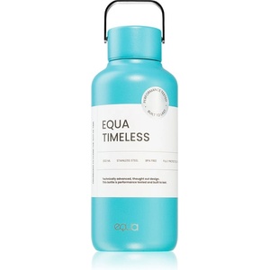 EQUA Timeless неръждаема бутилка за вода малка боя Wave