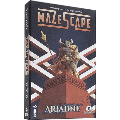 Devir Iberia Настолна соло игра Mazescape Ariadne - семейна