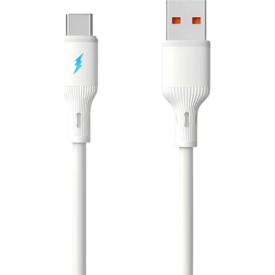 Akyga AK-USB-60 USB-C USB-A zástrčka USB-C ® zástrčka 1.8m bílý