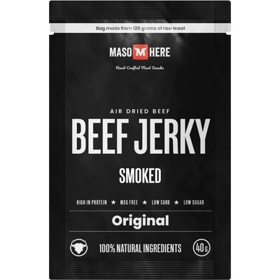 Maso Here Hovězí jerky originál 40 g