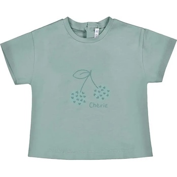 MAYORAL Тениска къс ръкав basic в синьо-зелен цвят за бебе момиче Mayoral