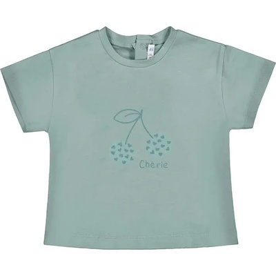 MAYORAL Тениска къс ръкав basic в синьо-зелен цвят за бебе момиче Mayoral
