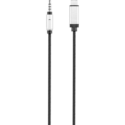 Renkforce RF-3432030 USB / jack audio prepojovací, 1,2m, černý