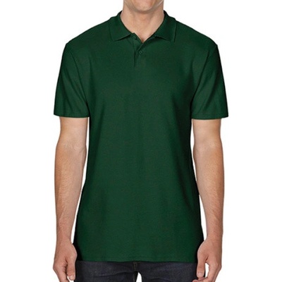 Gildan pánská polokošile G64800 Forest Green