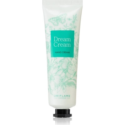 Oriflame Dream Cream zjemňujúci krém na ruky a nechty s mandľovým olejom 30 ml