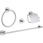 GROHE Essentials - Комплект аксесоари за баня 4 в 1, хром 40776001 (40776001)