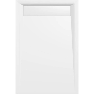 Polysan VARESA 120x80x4cm 71604 se záklopem obdélníková z litého mramoru