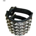 Black & metal Гривна с пирамида 5 - bwz-222