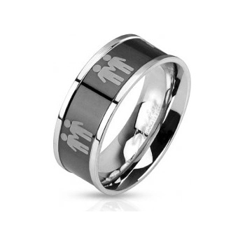 Steel Edge Oceľový prsteň 3042-Muž