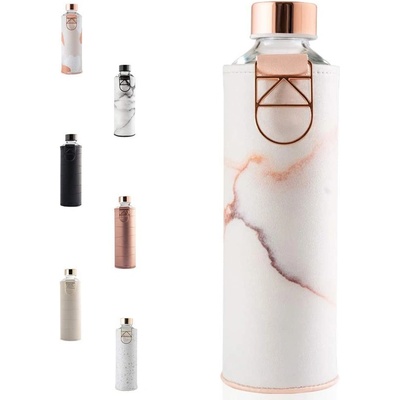 Equa Sklenená fľaša s uzáverom Mismatch Lava 750 ml