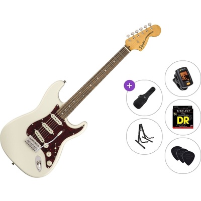 Squier Classic Vibe '70s Stratocaster IL Standard SET Olympic White Електрическа китара